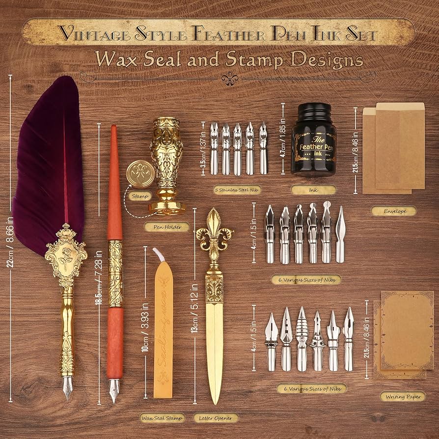 FloweyInk Calligraphy Set